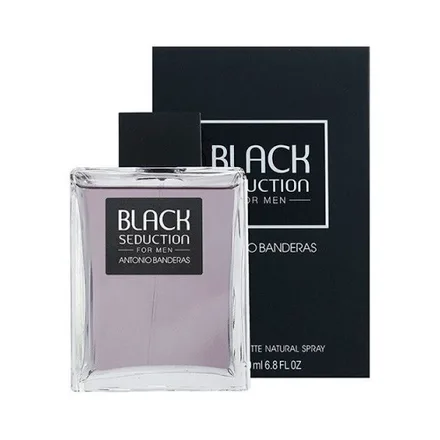 Perfume Antonio Banderas Black Seduction Men Eau Toilette 200ml