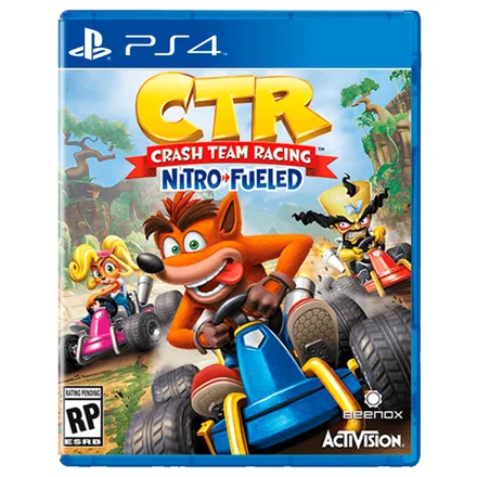 Jogo PS4 Crash Team Racing Nitro Fueled