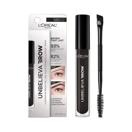 Gel Cejas Oreal Unbelieva Brow Longwear 580 Noir Ml