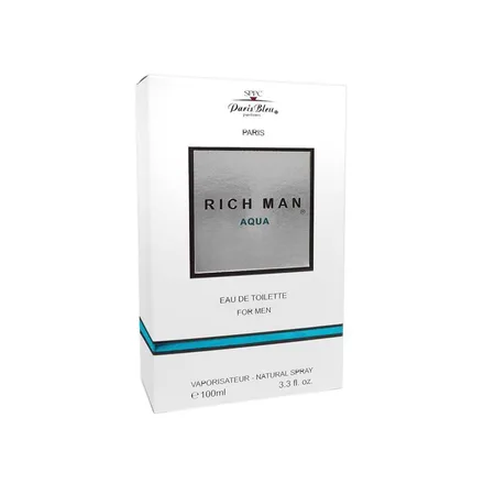 Perfume Rich Aqua Man Eau Toilette 100ml