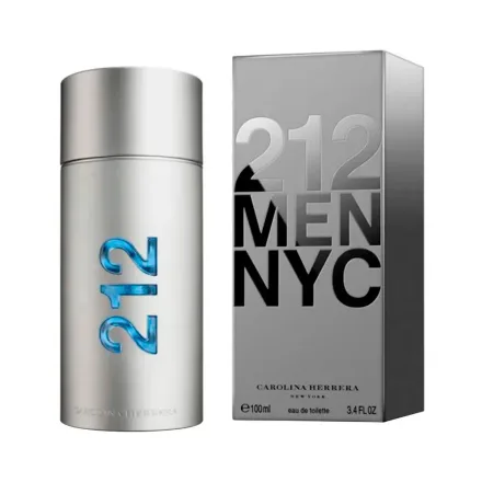 Perfume Carolina Herrera 212 Men Nyc Edt Masculino 100ml