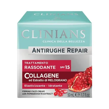 Creme Facial Firmador Clinians Antirughe Repair Colágeno e Romã