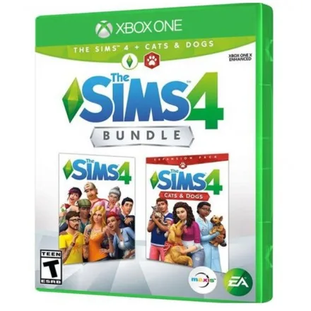 Jogo Sims 4 Gatos Caes Xbox One