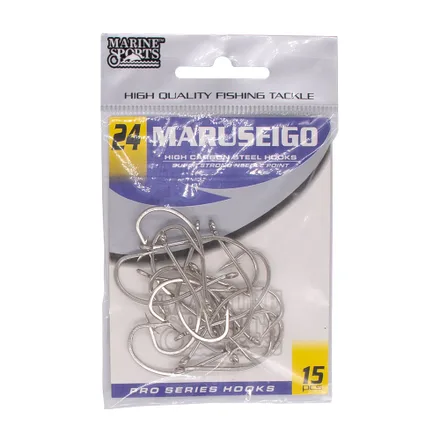 Anzuelo Marine Sports Maruseigo Nickel 24 15 Pcs
