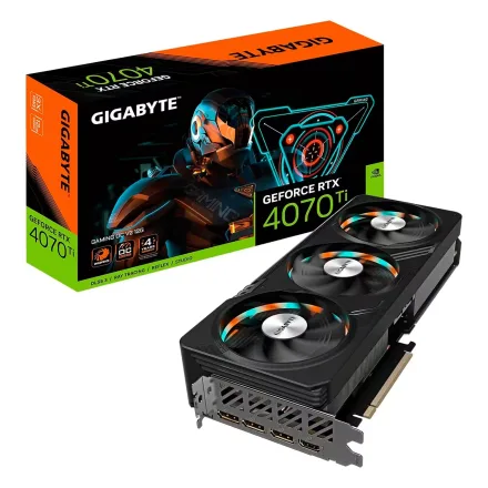 Placa Video Gigabyte Gaming Oc Geforce Rtx 4070 Gv Ocv 2 12GD