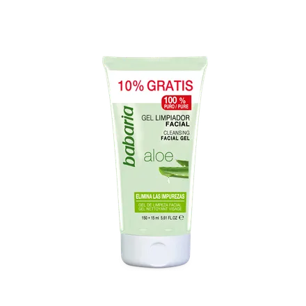Babaria Gel Limpador Facial Aloe 150ml