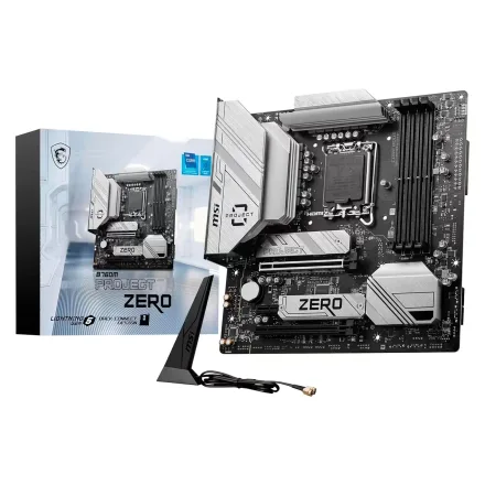 Placa Mae Msi Project Zero Ddr 5 Socket Lga 1700 Chipset B760 Atx
