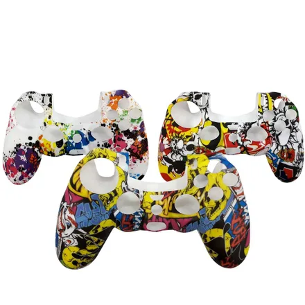 Capa Protetora Silicone Controle PS4 Variados