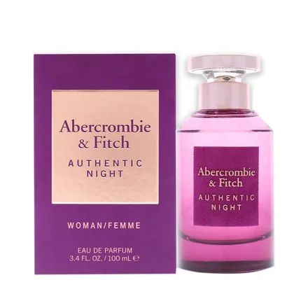 Abercrombie Fitch Authentic Night Femenino Eau Parfum 100ml