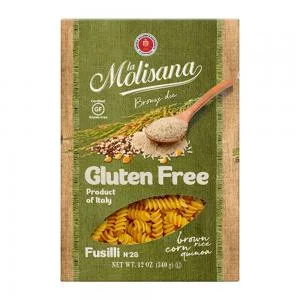 Macarrao Gluten Fuslli Numero 28 Pacote La Molisana 340g