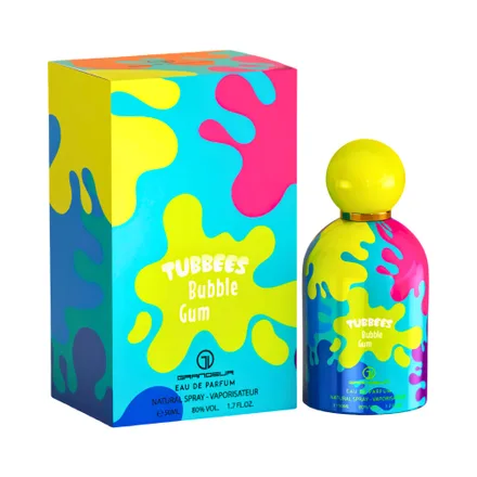 Perfume Infantil Grandeur Elite Tubbees Bubble Gum Edp 50ml