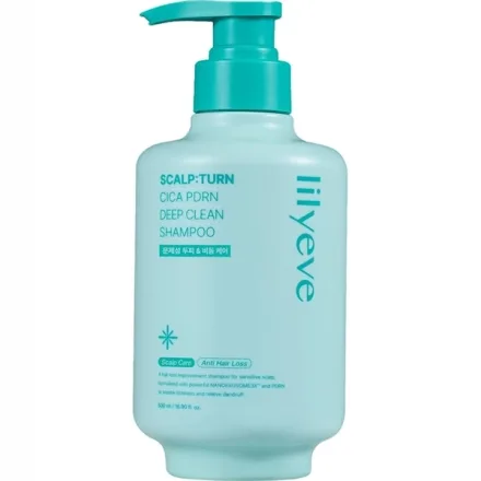 Shampoo Lilyeve Scalp Turn Cica Pdrn Deep Clean 500ml