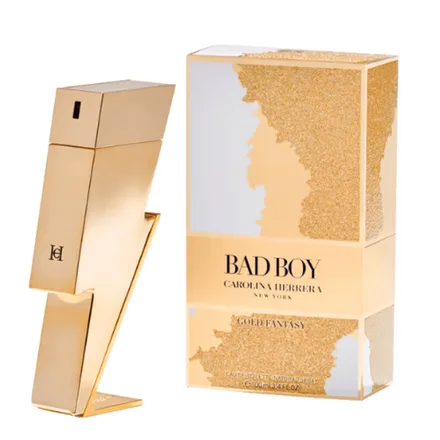 Carolina Herrera Bad Boy Gold Fantasy Eau Toilette 100ml