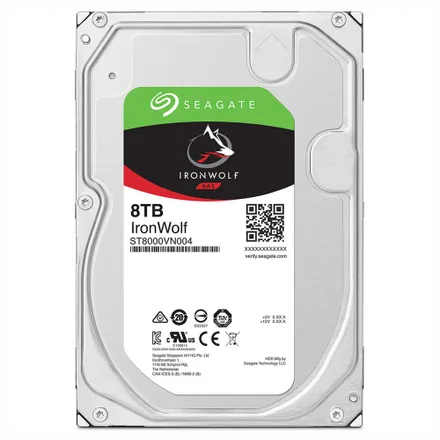 Hard Disk Interno Sistema Nas Seagate Ironwolf 7200 Rpm 8TB