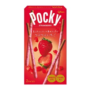 Palitinhos Cobertos Pedacos Morango Lotte Pocky 51g
