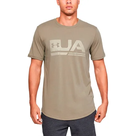 Camiseta Under Armour Masculino 221 Md Drop Hem Brn