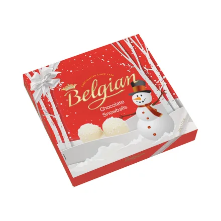 Chocolate Belgian Snowball 200 Gr
