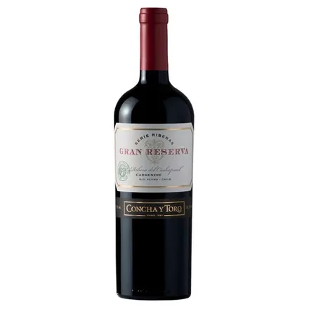 Vino Chileno Tinto Concha Toro Gran Reserva Carmenere 750ml