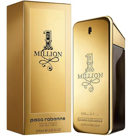 Perfume Paco Rabanne 1 Million Edt Masculino 200ml
