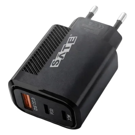 Cargador Satellite A-CC1202 USB-A/USB-C - Black