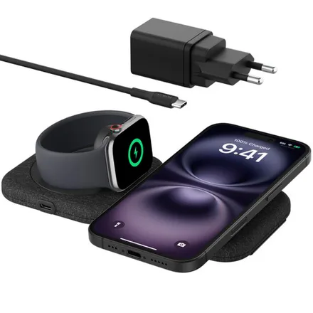 Carregador Belkin Travel Pad 2 In 1 Boostcharge Pro QI2