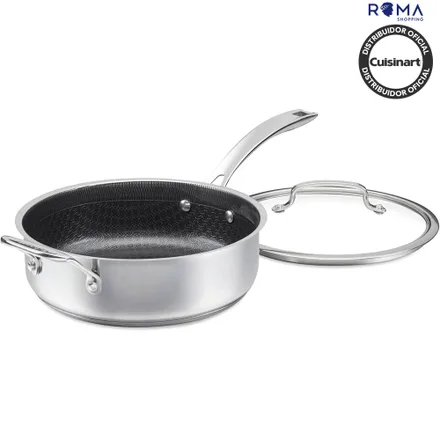 Panela Tampa Cuisinart Fps 33 24H Hibrida Fusion Plus Antiaderente Inducao