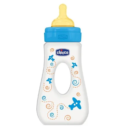 Biberon Chicco Easy Grip Azul 21 240ml