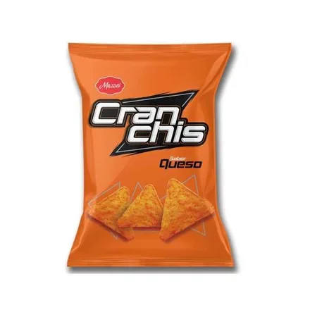 Nachos Mazzei Cranchis Sabor Queso 100g