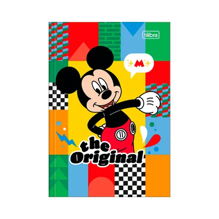 Cuaderno Universitario Tilibra Mickey Mouse 80 Hojas Surtido 1 Pieza