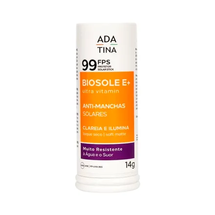 Protector Solar Adatina Biosole Plus Spf 99 12 Hs Sin Color 14 Gr
