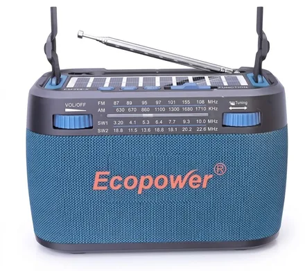Ecopower Radio Ep F338 Sd Fm Panel