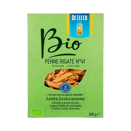 Pasta Cecco Bio Penne Rigate 500 Gr