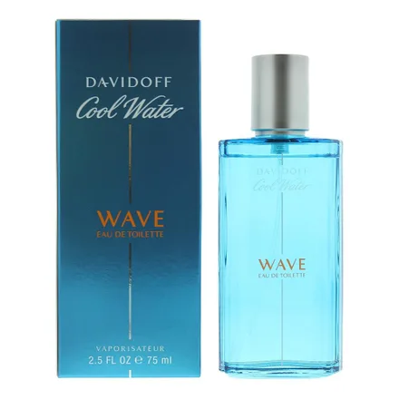 Perfume Davidoff Cool Water Wave Eau Toilette Masculino 75ml