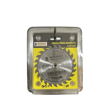 Disco Madeira 24T 115mm