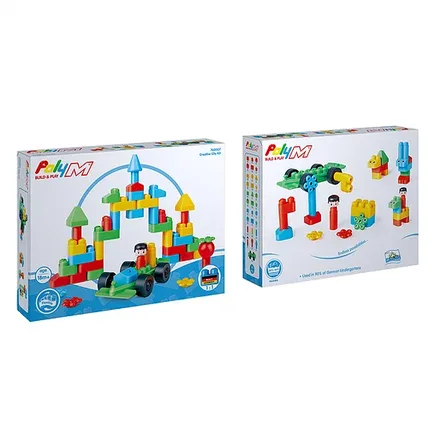 BLOQUES POLYM CREATIVE CITY KIT 760007