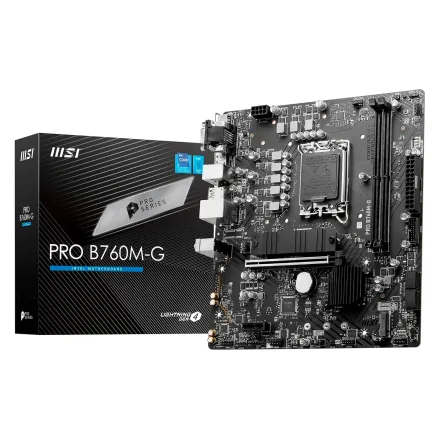 Placa Mae Msi Pro Ddr 5 Socket Lga 1700 Chipset B760 Atx