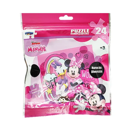 Rompecabezas Foster Games Disney Minnie Mouse Mn 24 Piezas