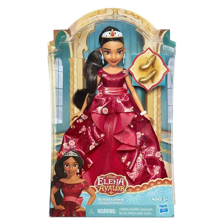 JUGUETE MUÑECA DISNEY ELENA OF AVALOR ROYAL CROWN B7370