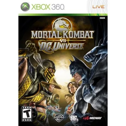 Jogo Xbox 360 Mortal Kombat Vs Dc Universe