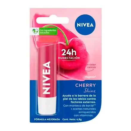 NIVEA BALSAMO CHERRY SHINE 4.8G