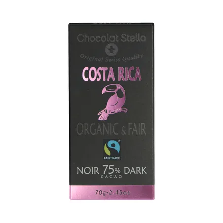 Chocolate Stella Noir 75 Costa Rica 70 Gr