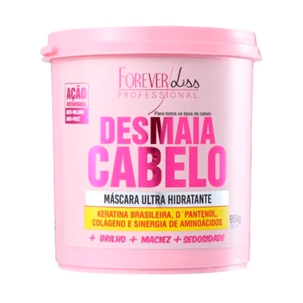 Mascara Forever Liss Desmaia Cabelo 950 Gr