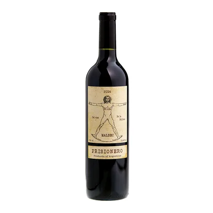 Vino Argentino Tinto Prisioneiro Malbec 750ml