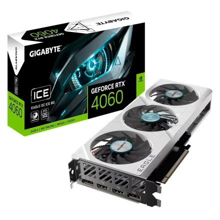 Placa Video Gigabyte Geforce Rtx 4060 Eagle Oc Gddr 6 Gv 8GD