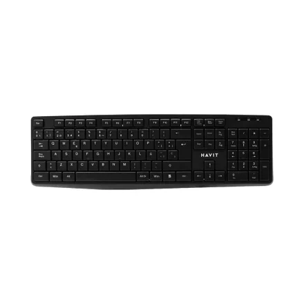 Teclado Havit Hvkb Kb2006 Sp Bk Usb Español