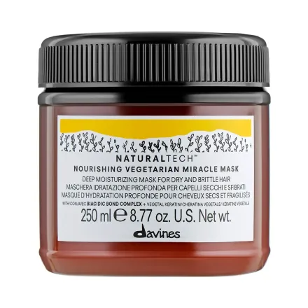 Mascara Capilar Davines Naturaltech Nourishing Vegetarian Miracle Mask 250ml