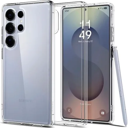 Funda Spigen S25 Ultra Hybrid Cristal Clear