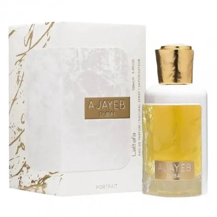 Perfume Lattafa Ajayeb Dubai Portrait Eau Parfum Unissex 100ml