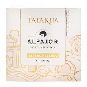 Alfajor Artesanal Tatakua Recheado Nutella Cobertura Chocolate 70g