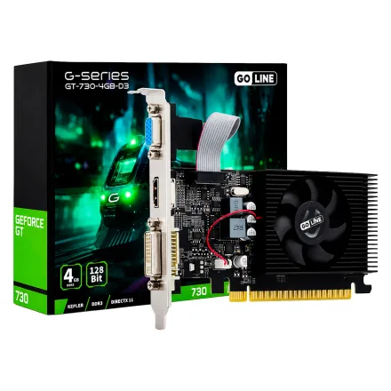 Placa Video Goline Geforce Gt 730 Ddr 5 Gl D5